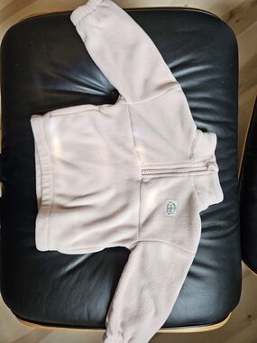 Carter's Light Pink Fleece Half-Zip Pullover